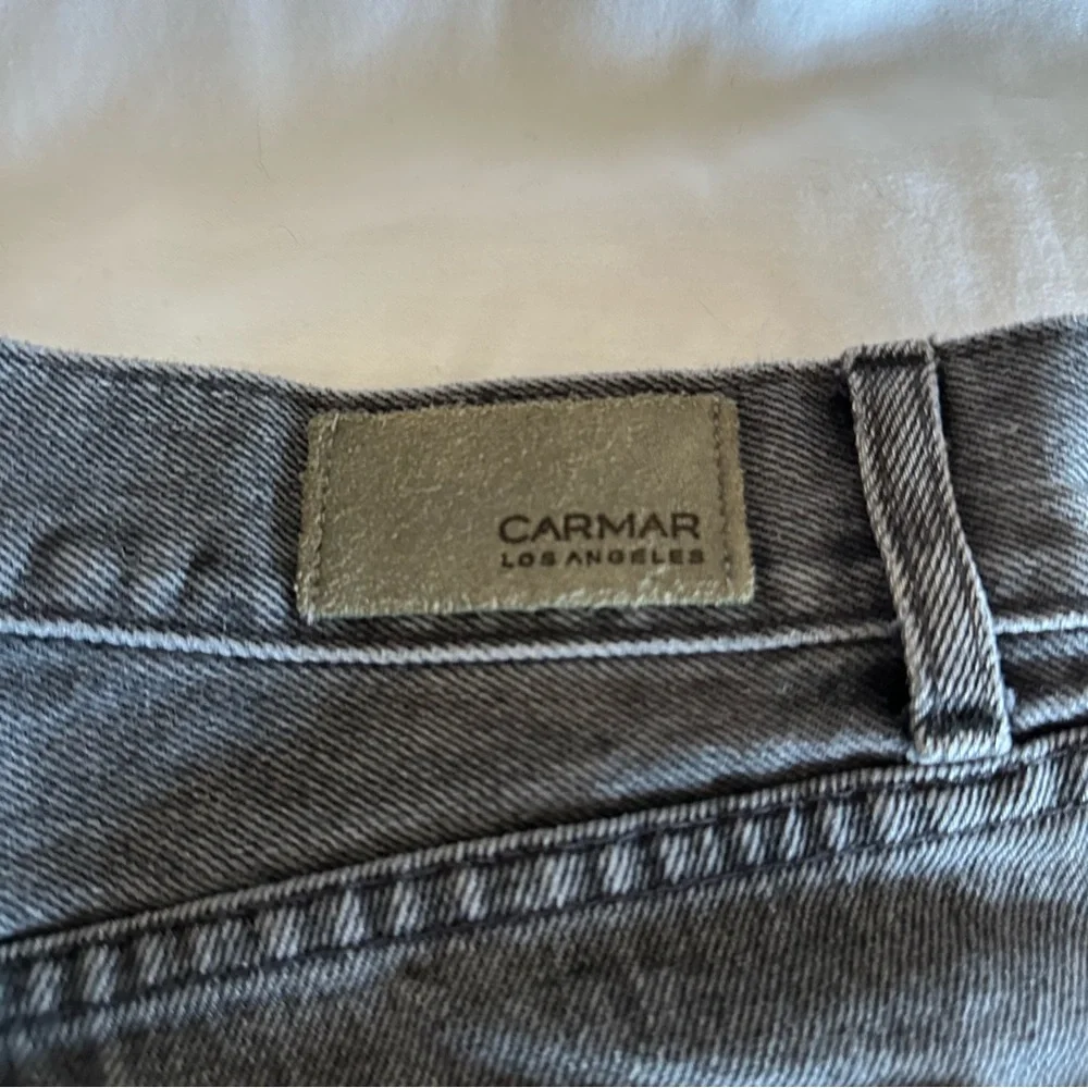 Distressed Black Straight Leg Jeans